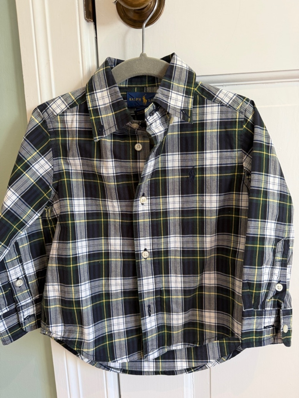 Ralph Lauren Tartan Cotton button down